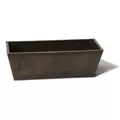 Algreen 14"x6"x6" Windowsill Planter Brown Marble