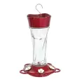 Classic 11oz Twist Glass Hummingbird Feeder 5 Ports