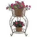 Deer Park Small Round Wave Planter Indoor Outdoor