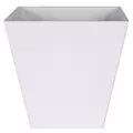 Artstone Ella 12" Square Planter White