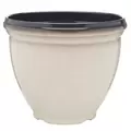 Southern Patio 18" Heritage Planter Ivory