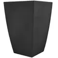 Tusco 19" Modern Tall Square Planter Slate