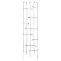 Panacea 72" Black Forged Twig Trellis With Leaves