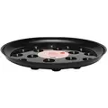 CWP 14" Black Carpet Saver Saucer