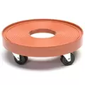 Devault 12" Plant Dolly with Hole Terra Cotta