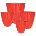 MCarr 16PC Flared Planter Plt Red