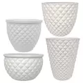 MCarr 26pc Diamond Planter Pallet White