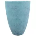 MCarr 16pc Light Cement Round Planter Pallet Caribbean