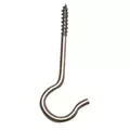 Panacea Ceiling Hook Antique Brass 5pk