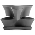 Bloem 16" Collins Planter Charcoal
