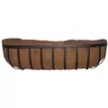 WSP 30" Forge Trough Wall Planter w/ Coco Liner