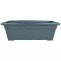 HC 28" Romana Deck Planter Grey