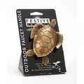 Festive Sea Turtle Brass Faucet Handle