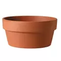 Deroma 10.6" Bulb Pan Terra Cotta Clay Full Pallet