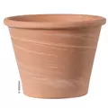 Deroma 12.2" Vasum Duo Grafite Clay