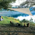 Coolaroo 16'5" Ready to Hang Triangle Shade Sail Pebble