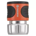 Gardena Prem Hose Conn Mtl Q.C. w/WaterStop