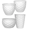 MCarr 26pc Hexagonal Planter Pallet White