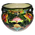 Talavera 14" Linda Traditional Michoacana Pot Yellow