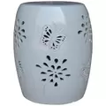 MCarr 19" Tall Butterfly Stool Dallas Gray