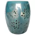 MCarr 19" Butterfly Stool Turtle Green