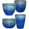 MCarr 26pc Mixed Daisy Planter Pallet Blue Green Light Blue