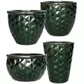 MCarr 26pc Hexagonal Planter Pallet Glass Green
