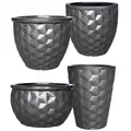 MCarr 26pc Hexagonal Planter Pallet Matte Black