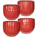 MCarr 32pc Mixed Bell Planter Pallet Red