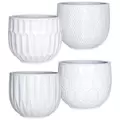 MCarr 32pc Mixed Bell Planter Pallet White