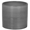 Scheurich 6.25" Glass Grey 828/16 Planter