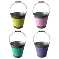 VCS 8" Colorful Pail Planter w/ Handles