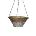Braun 14" Rattan Flat Bottom