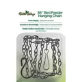 Natures Way 36in Metal Bird Feeder Hanging Chain Black