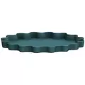 Bloem 6" Wave Deco Saucer Charleston Green