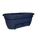 Bloem 18" Lucca Balcony Box Navy