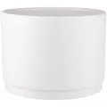 SSI 10"x9.6" Stepped Planter Matte White