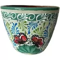 Talavera 12" Bella Especial Egg Teal