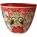 Talavera 12" Bella Especial Egg Red