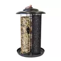 WoodLink Modern Farmhouse Triple Tube Mixed Seed Feeder