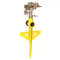 Dramm Colorstorm Impulse Stake Sprinkler Yellow