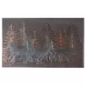 DHTG 18x30 Artist Wolves Rubber Doormat