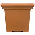 HC 20" Terrazzo Square Pot Clay
