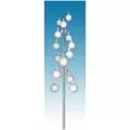 Heath 19' Double Spiral 16 Gourd Aluminum Gourd House Kit Heavy Duty