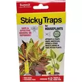 Summit 12ct Sticky Traps for Houseplant Insects (24/CS)