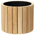 Panacea 9"Hx10.25" Cedar Planter w/ Plastic Liner