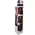 Goldcoast 24pc Old Glory Hat Corrugate Display