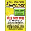 Pest Wizard 4pk Large Sticky Trap Yellow