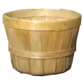 Grower Select Half Peck Basket Natural 12/CS 60CS/PL