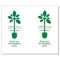 Trunk Liner 1000ct PrePrint Thank You Roll